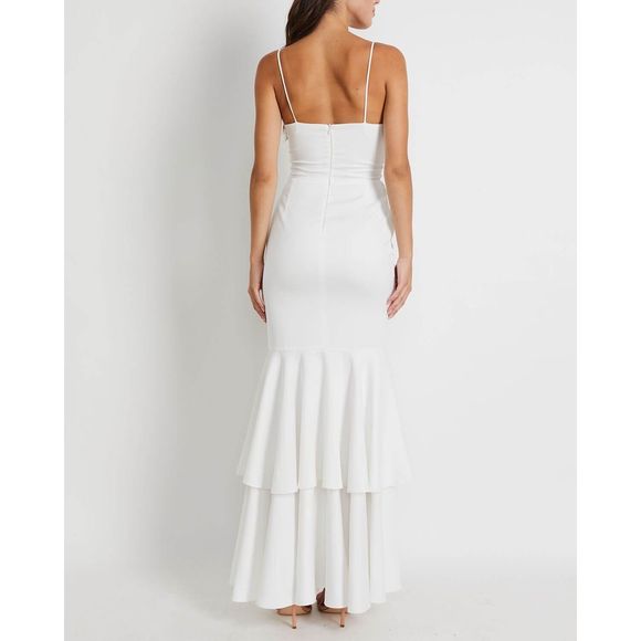 PATBO BO RUFFLE MAXI DRESS - Picture 3 of 8